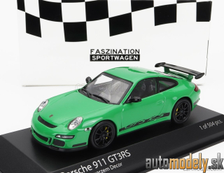 Minichamps - PORSCHE 911 997 GT3 RS COUPE 2006 GREEN - 1:43