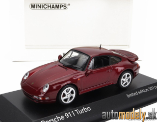 Minichamps - PORSCHE 911 993 COUPE 1995 RED MET - 1:43