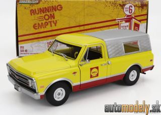 GreenLight - CHEVROLET C-10 PICK-UP SHELL 1968 YELLOW SILVER - 1:24