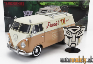 Jada - VOLKSWAGEN T1 VAN WHEELJACK 1965 THE TRANSFORMERS 2 TONE BEIGE - 1:24