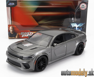 Jada - DODGE CHARGER 2021 FAST & FURIOUS FAST X GREY - 1:24