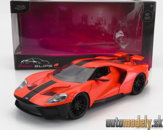 Jada - FORD USA GT 2017 RED ORANGE - 1:24