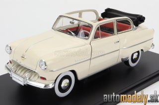 Hachette - OPEL OLYMPIA REKORD CABRIOLET 1954 WHITE - 1:24