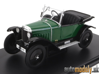 Hachette - OPEL 4/12 PS LAUBFROSCH CABRIOLET OPEN 1924 RED BLACK - 1:24