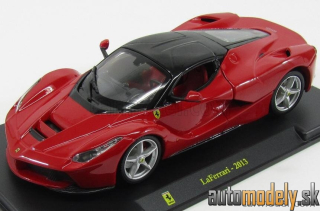 Edicola - FERRARI LAFERRARI 2013 RED BLACK - 1:24