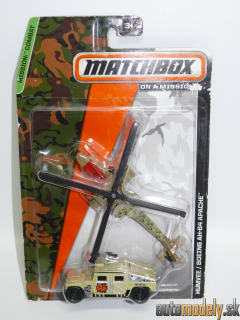 Matchbox - Mission: Combat Humvee / Boeing AH-64 Apache