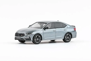 Abrex - Škoda Octavia IV RS (2020) - Šedá Platin Metalíza - 1:43