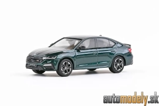  Abrex - Škoda Octavia IV RS (2020) - Zelená Highland Metalíza - 1:43