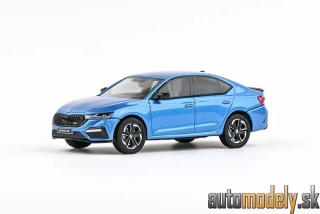  Abrex - Škoda Octavia IV RS (2020) - Modrá Ocean Metalíza - 1:43