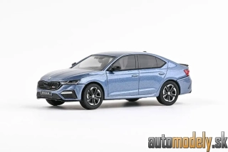  Abrex - Škoda Octavia IV RS (2020) - Modrá Mystery Metalíza - 1:43
