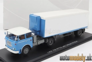 Premium ClassiXXs - LIAZ 706 MTTN TRUCK TRANSPORTS 1978 LIGHT BLUE WHITE - 1:43