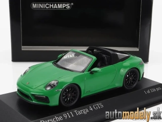 Minichamps - PORSCHE 911 992 TARGA 4 GTS 2022 GREEN - 1:43