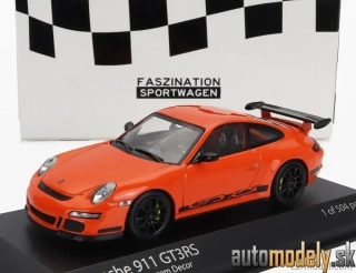 Minichamps - PORSCHE 911 997 GT3 RS COUPE 2006 ORANGE BLACK - 1:43