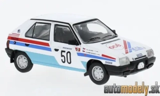 IXO - Škoda Favorit 136L, No.50, Rally Bohemia, V.Berger/O.Jakubec, 1989 - 1:43