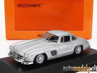 Minichamps - MERCEDES BENZ 300SL COUPE (W198 I) 1955 SILVER - 1:43