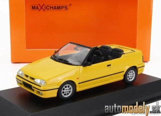 Minichamps - RENAULT R19 CABRIOLET 1992 YELLOW - 1:43