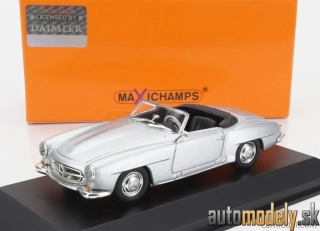Minichamps - MERCEDES BENZ SL-CLASS 190SL (W121) SPIDER 1955 SILVER - 1:43