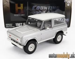 GreenLight - FORD BRONCO 1967 COUNTING CARS SILVER - 1:24