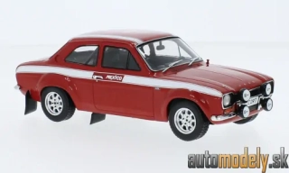 WhiteBox - Ford Escort MK I RS Mexico, red/white, 1970 - 1:24