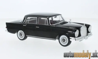 WhiteBox - Mercedes 220 (W111), black, 1959 - 1:24