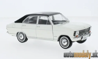 WhiteBox - Opel Olympia A, white/mattblack, 1967 - 1:24