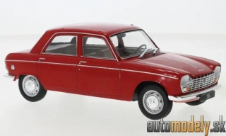 WhiteBox - Peugeot 204, red, 1968 - 1:24