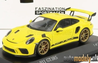 Minichamps - PORSCHE 911 991-2 GT3 RS COUPE 2018 GOLDEN RIMS - 1:43
