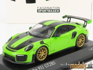 Minichamps - PORSCHE 911 991-2 GT2 RS WEISSACH PACKAGE COUPE 2018 - 1:43
