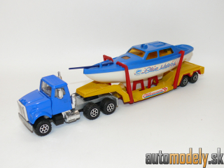 Majorette - Boat Transporter "Blue Waters" - 1:60