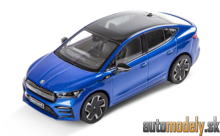 Škoda Enyaq Coupe RS modrá Race - 1:43