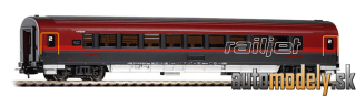 Piko 57643 - Osobný vagón Bmpz 2. tr. Railjet ÖBB Ep. VI - HO 1:87