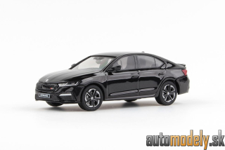 Abrex - Škoda Octavia IV RS (2020) Černý Crystal Metalíza - 1:43