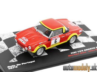 DeAgostini - Fiat 124 Abarth Rallye Rally De Portugal 1974 - 1:43