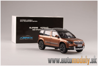 Abrex - Škoda Yeti FL Outdoor (2013) Hnedá Metalíza - 1:18
