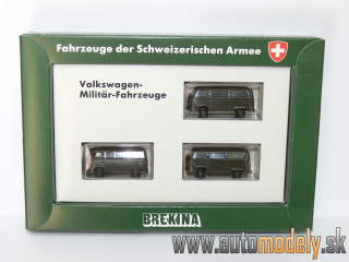 Brekina Set - 3x VW Militar-Fahrzeuge ARMEE - HO 1:87
