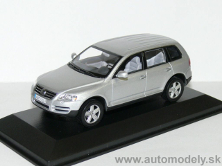 Minichamps - VW Touareg - strieborný - 1:43