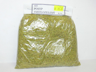 Posyp svetlozelený - 0,5l